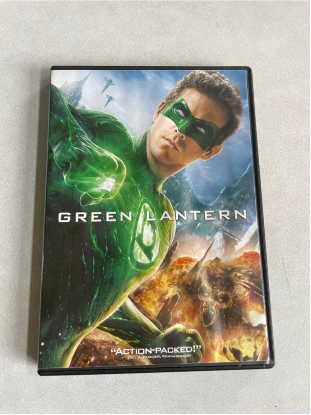 Green Lantern DVD Movie Warner Bros. Standard One Size Green Black